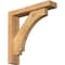 Ekena Millwork Imperial Block Smooth Bracket w/ Offset Brace, Western Red Cedar, 3 1/2"W x 16"D x 16"H BKT0402X16X16IMP05SWR - alternate 1